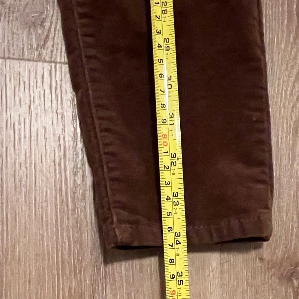Kut corduroy Brown Women's Jeans Size 6  Petite High Rise Diana Fab Ab Skinny